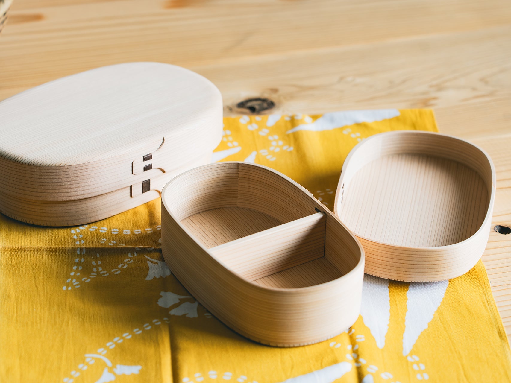 柴田慶信商店 白木 小判弁当箱〉 – 東北スタンダードマーケット