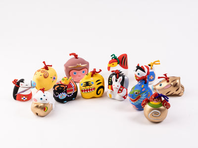 樋渡人形店_中山人形 土鈴 十二支
