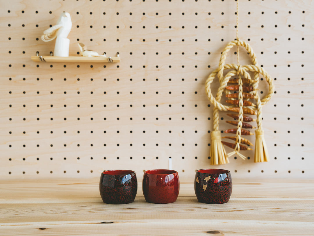 小林漆器_七々子塗 だるま – 東北スタンダードマーケット