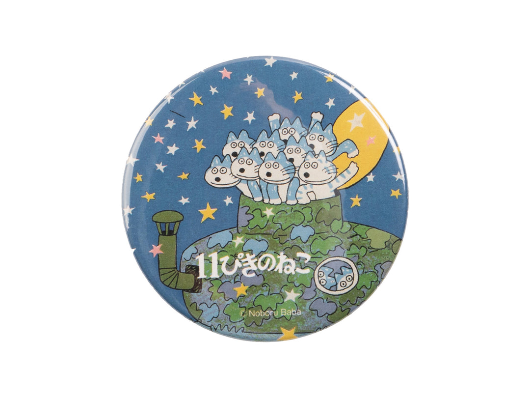 文海堂_11ぴきのねこ 缶バッジ 大 – 東北スタンダードマーケット