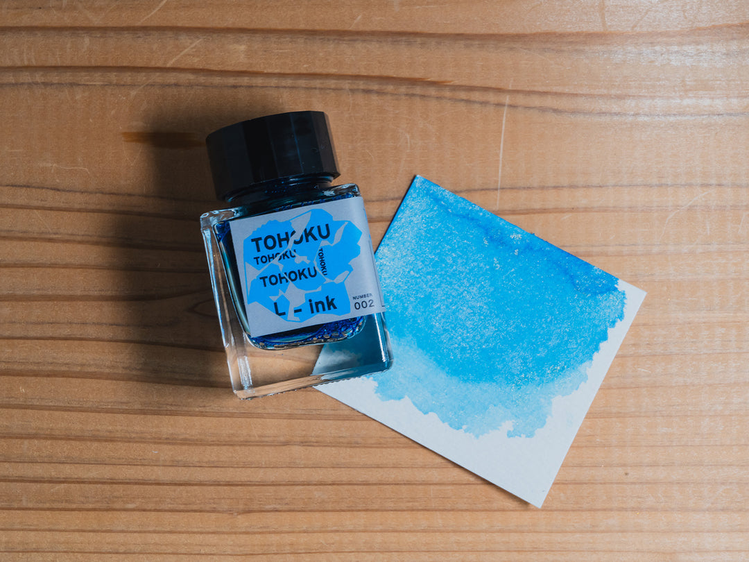 入りコン沢産‼️高品質インクブルー‼️激安‼️これ以上の値引きはいたしません‼️ KANEIRI_東北ご当地インク【東北L-ink】_きらめくみやぎ – 東北
