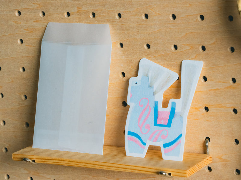 カネイリ×八幡馬_オリジナル八幡馬ポストカード