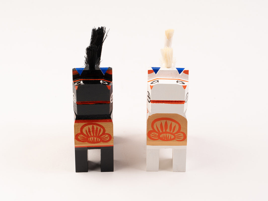 三 春 駒【特大サイズ】彦治民芸品・デコ屋敷 デコ屋敷大黒屋_三春駒 – 東北スタンダードマーケット