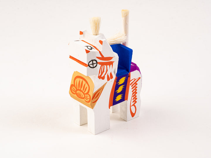 三 春 駒【特大サイズ】彦治民芸品・デコ屋敷 デコ屋敷大黒屋_三春駒 – 東北スタンダードマーケット