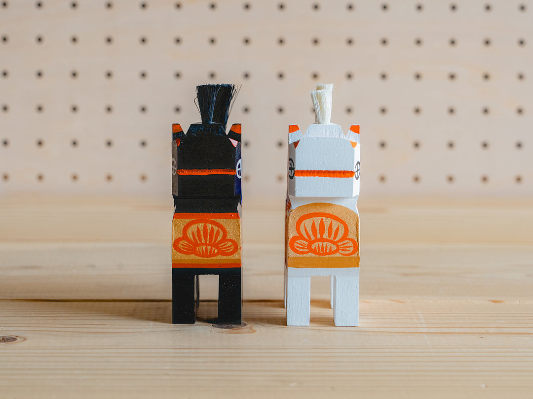 三 春 駒【特大サイズ】彦治民芸品・デコ屋敷 デコ屋敷大黒屋_三春駒 – 東北スタンダードマーケット