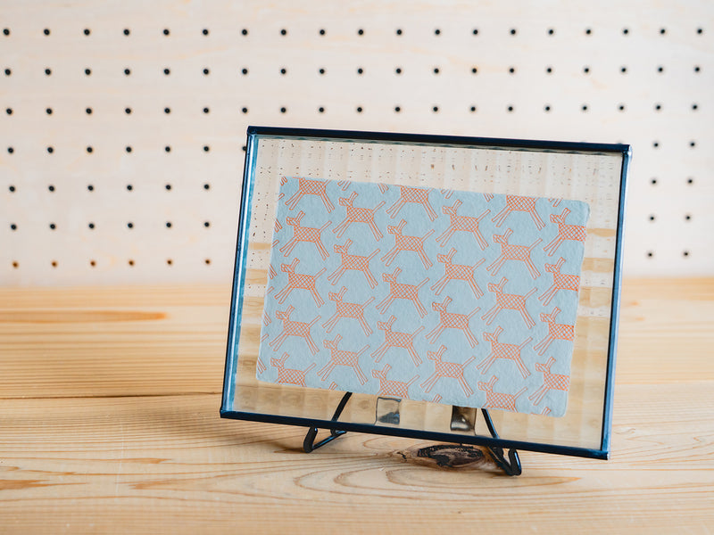 KAPPAN POSTCARD_総柄 イタヤ馬