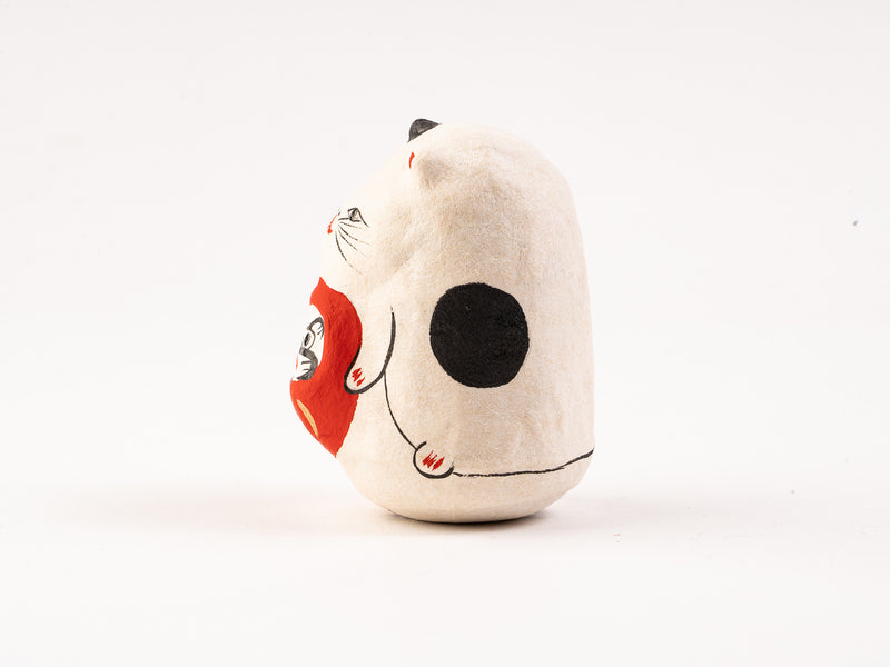 コシェルドゥ_【縁起物・お正月】_起き上がり人形 だるま猫