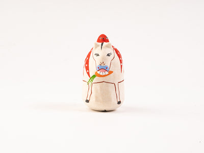 コシェルドゥ_【2026年干支人形】_起き上がり人形 馬