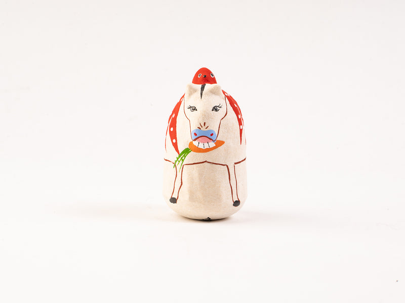 コシェルドゥ_【2026年干支人形】_起き上がり人形 馬