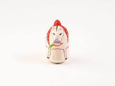 コシェルドゥ_【2026年干支人形】_起き上がり人形 馬