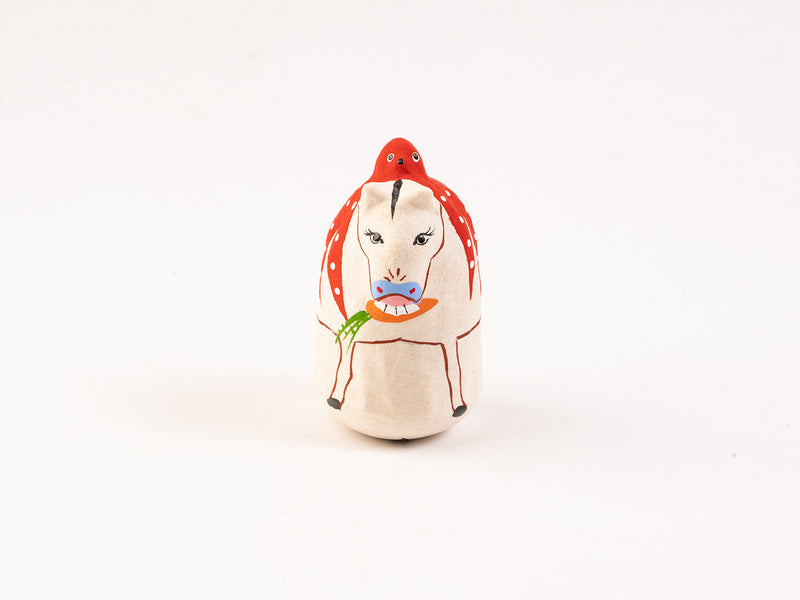 コシェルドゥ_【2026年干支人形】_起き上がり人形 馬