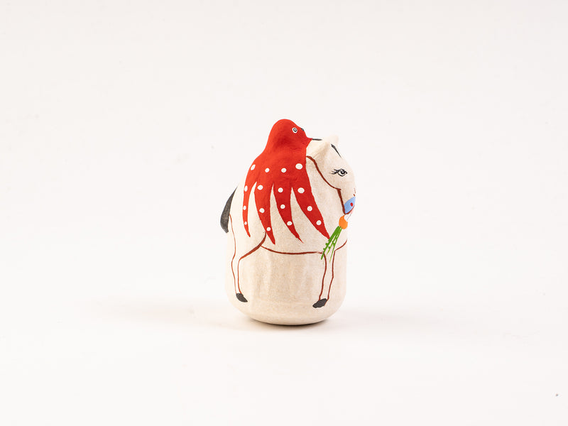 コシェルドゥ_【2026年干支人形】_起き上がり人形 馬