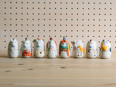 コシェルドゥ_【2026年干支人形】_起き上がり人形 馬