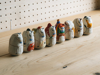 コシェルドゥ_【2026年干支人形】_起き上がり人形 馬