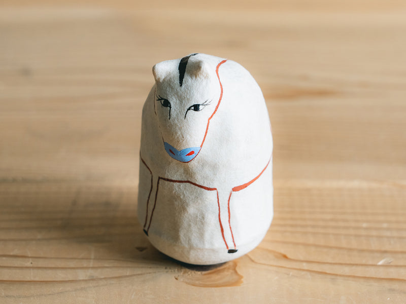 コシェルドゥ_【2026年干支人形】_起き上がり人形 馬