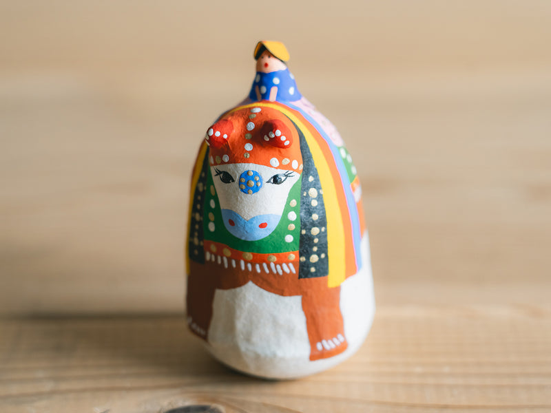 コシェルドゥ_【2026年干支人形】_起き上がり人形 馬