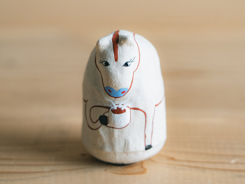 コシェルドゥ_【2026年干支人形】_起き上がり人形 馬