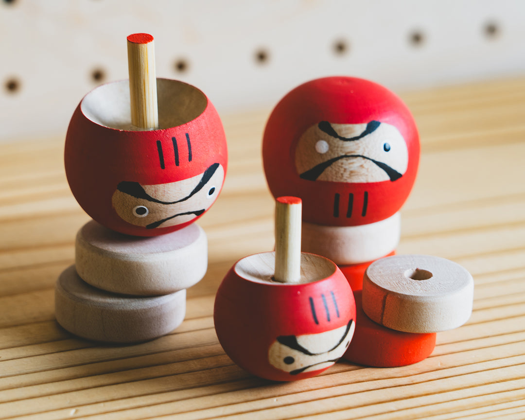 コロン_飾りコマ だるま – 東北スタンダードマーケット