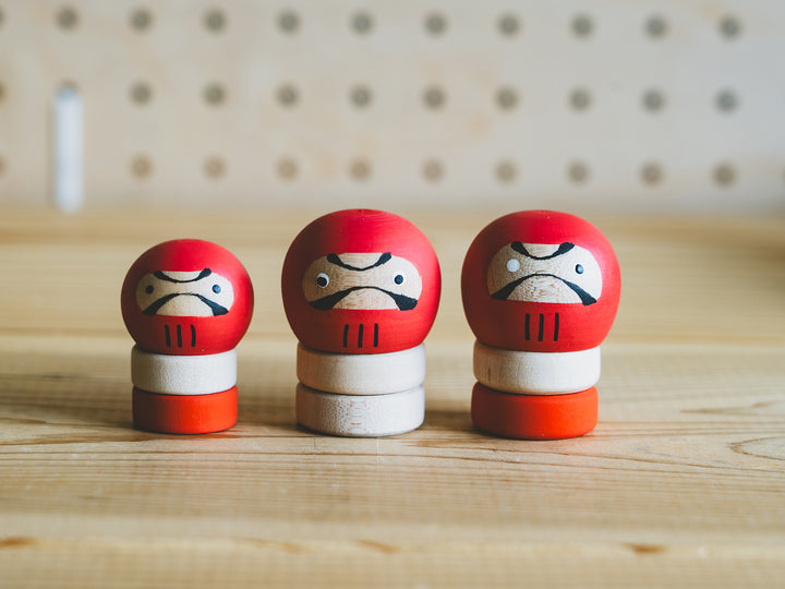 コロン_飾りコマ だるま – 東北スタンダードマーケット