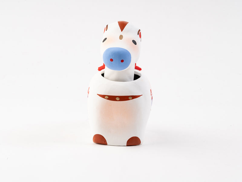 野沢民芸_【2026年干支人形】_首振り松竹梅 午