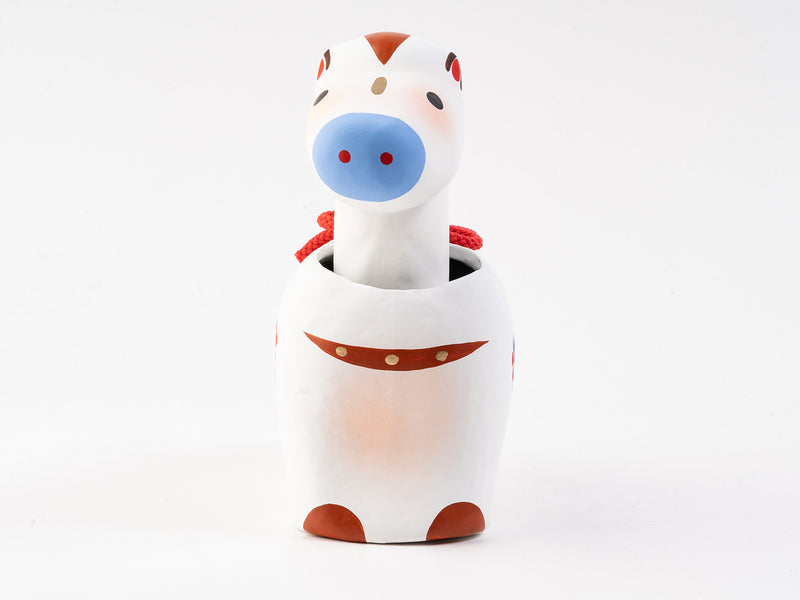 野沢民芸_【2026年干支人形】_首振り松竹梅 午