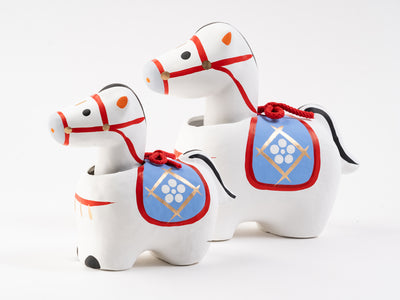 野沢民芸_【2026年干支人形】_首振り招福 午