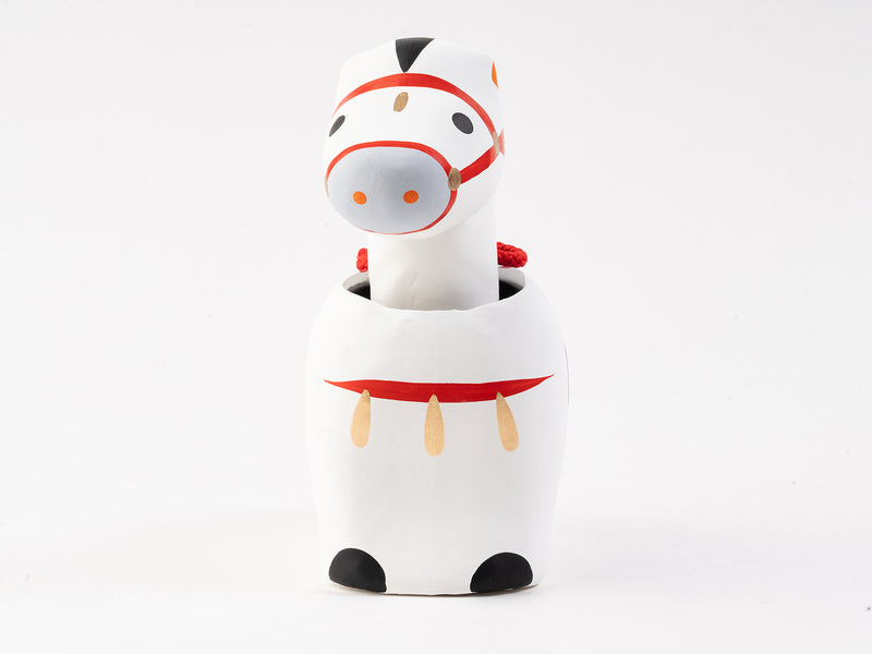 野沢民芸_【2026年干支人形】_首振り招福 午