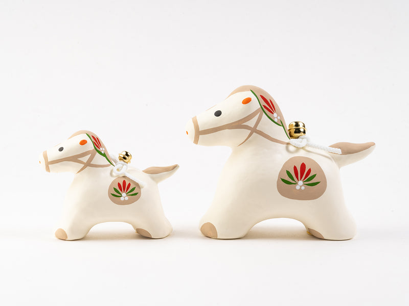 野沢民芸_【2026年干支人形】_花馬