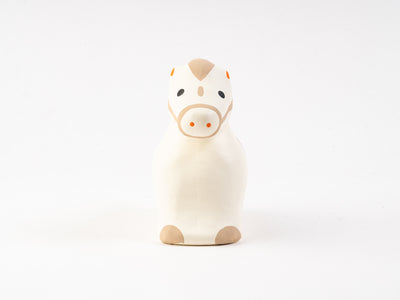 野沢民芸_【2026年干支人形】_花馬