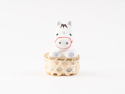 野沢民芸_【2026年干支人形】_かご入り馬