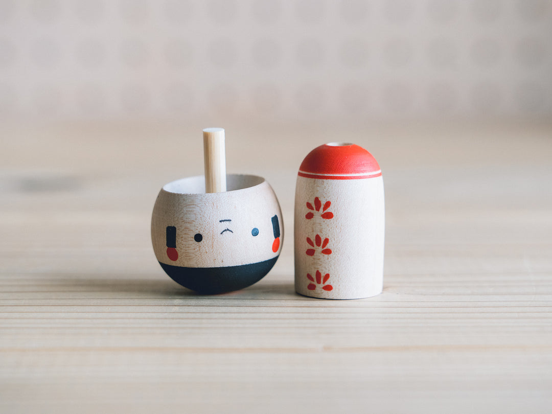 けしげむはんこ＊こまり コロン_飾りコマ こけし – 東北スタンダードマーケット