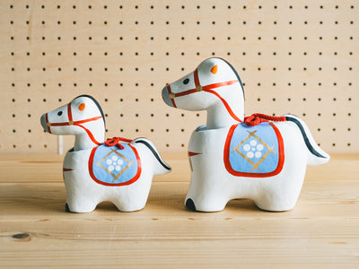 野沢民芸_【2026年干支人形】_首振り招福 午