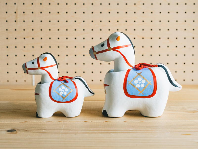 野沢民芸_【2026年干支人形】_首振り招福 午