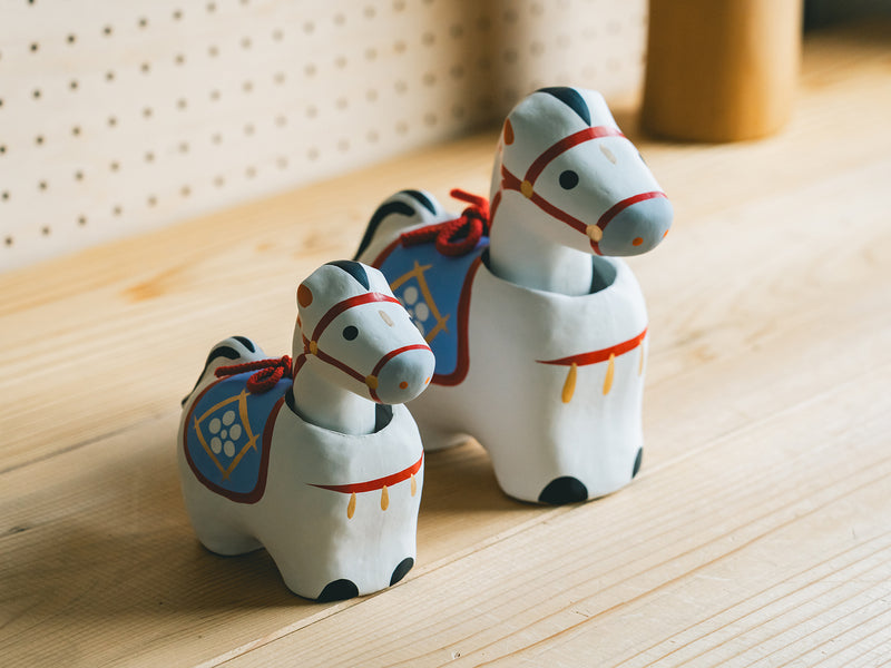 野沢民芸_【2026年干支人形】_首振り招福 午