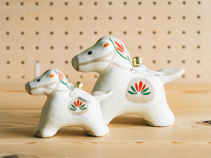 野沢民芸_【2026年干支人形】_花馬 – 東北スタンダードマーケット