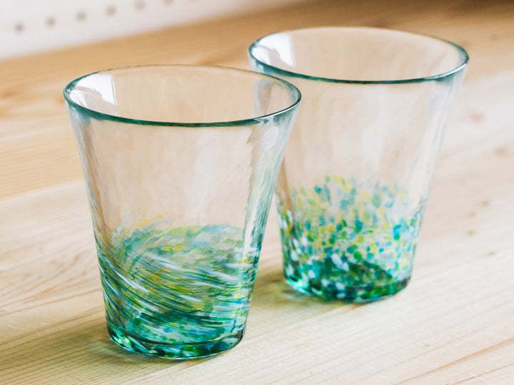 ガラス工芸　グラス　タンブラー　置物など　5点まとめて　V　R6830 津軽びいどろ MATSURI 金彩ペアセット ロック タンブラー 酒器 日本製