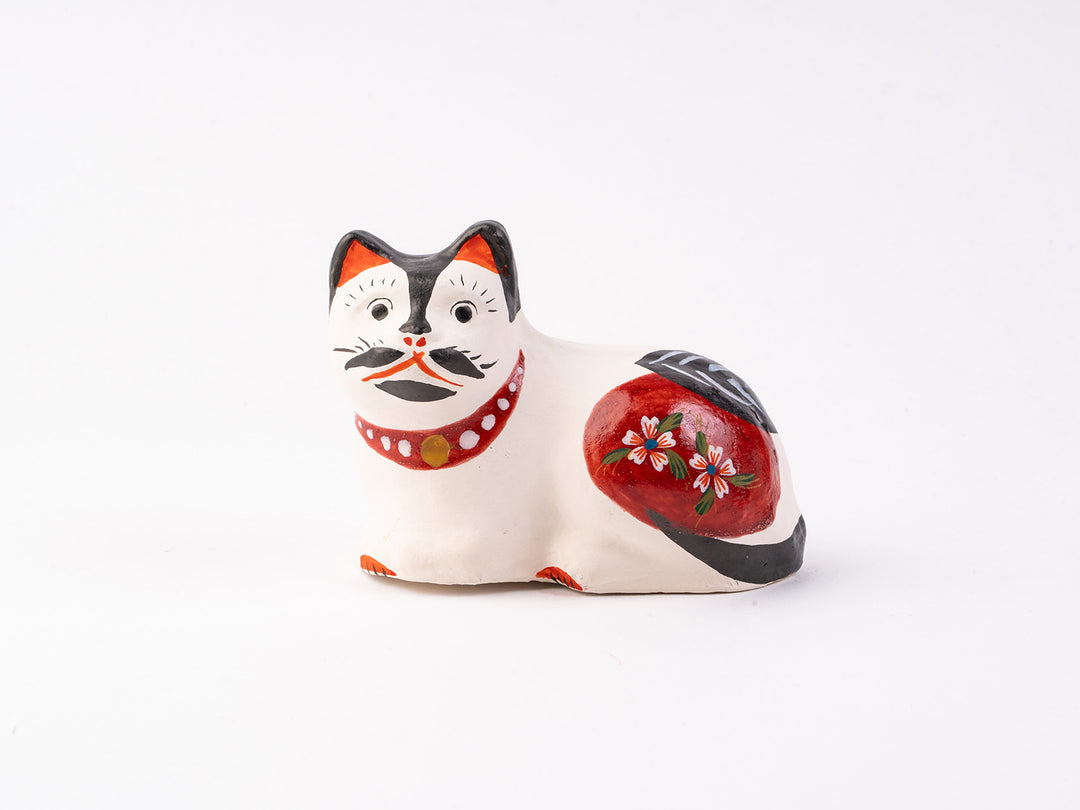 花巻人形工房_花巻人形 「釜猫(小)」 – 東北スタンダードマーケット