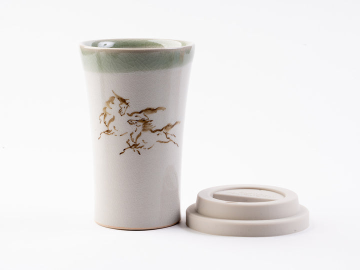 ☆相馬焼き☆同梱２点 Koquela_大堀相馬焼_ふたたび Soma Dual Layer Tumbler – 東北