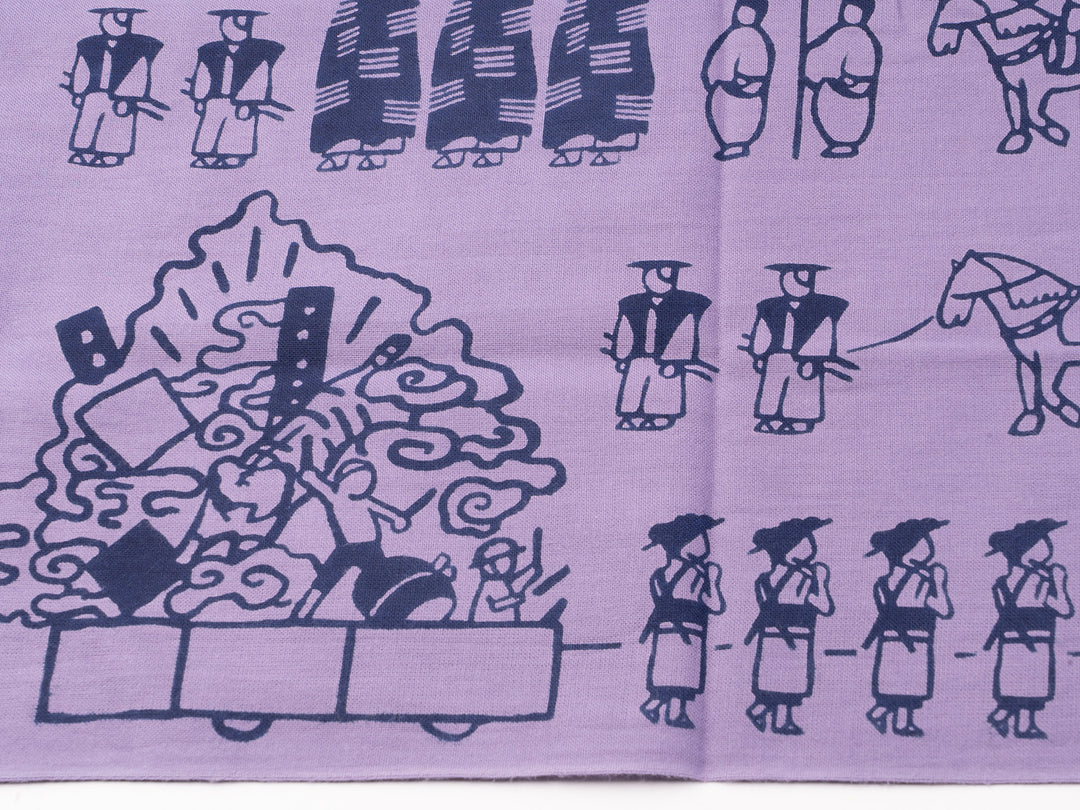 オリジナル手ぬぐい_【2025年限定色】_三社大祭 紫紺 – 東北