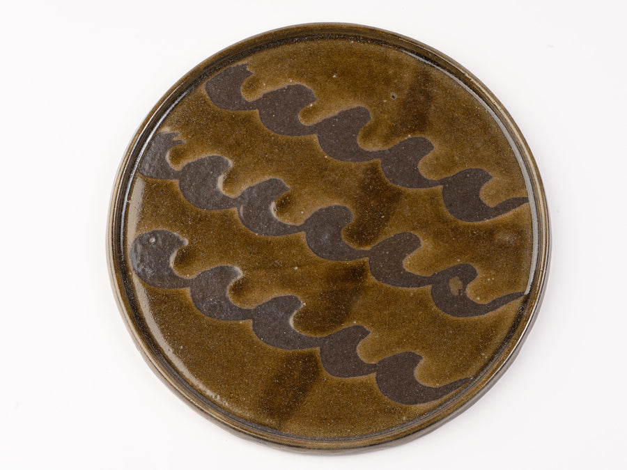 【美品】「母」 後藤塗 懐石膳 四方膳 尺2寸 5枚揃い （527C①） 美品】「母」 後藤塗 懐石膳 四方膳 尺2寸 5枚揃い （527C①