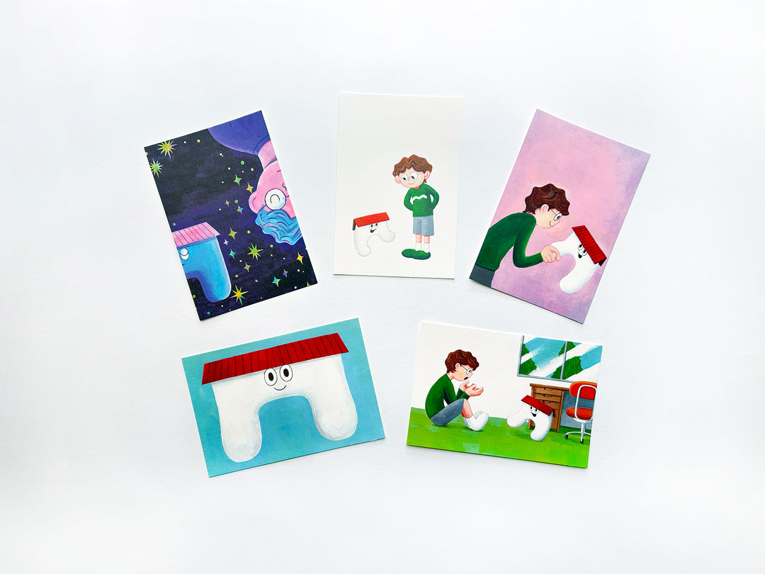 ひらめけ！ もんモン_ポストカード – 東北スタンダードマーケット