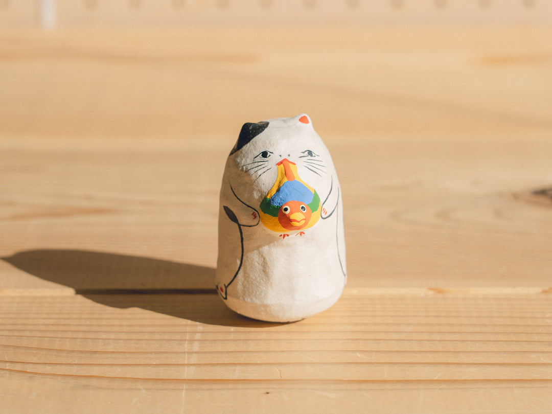 コシェルドゥ_起き上がり人形 鳩笛猫 – 東北スタンダードマーケット