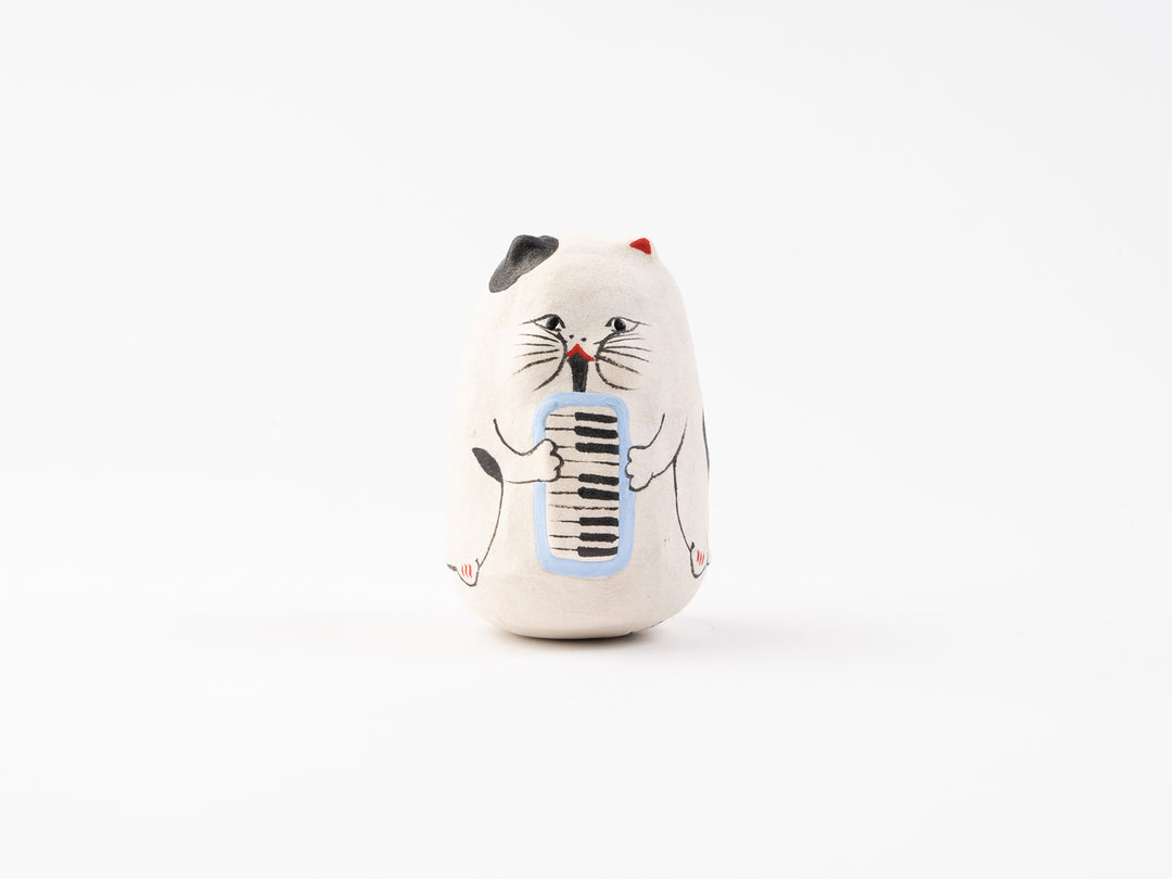 コシェルドゥ_起き上がり人形 ピアニカ猫 – 東北スタンダードマーケット