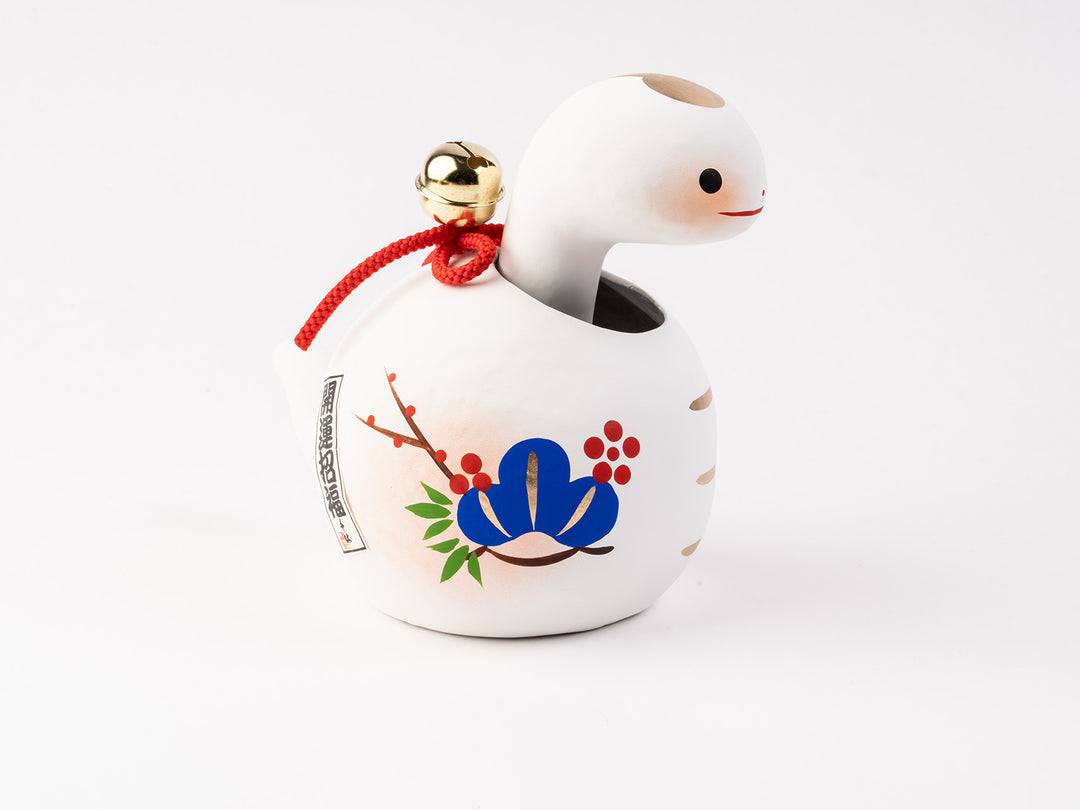 野沢民芸_【干支人形2025】_首振り松竹梅 巳 – 東北スタンダードマーケット