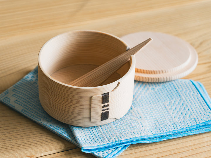 柴田慶信商店_白木_マゲワ_バターケース_丸 – 東北スタンダード