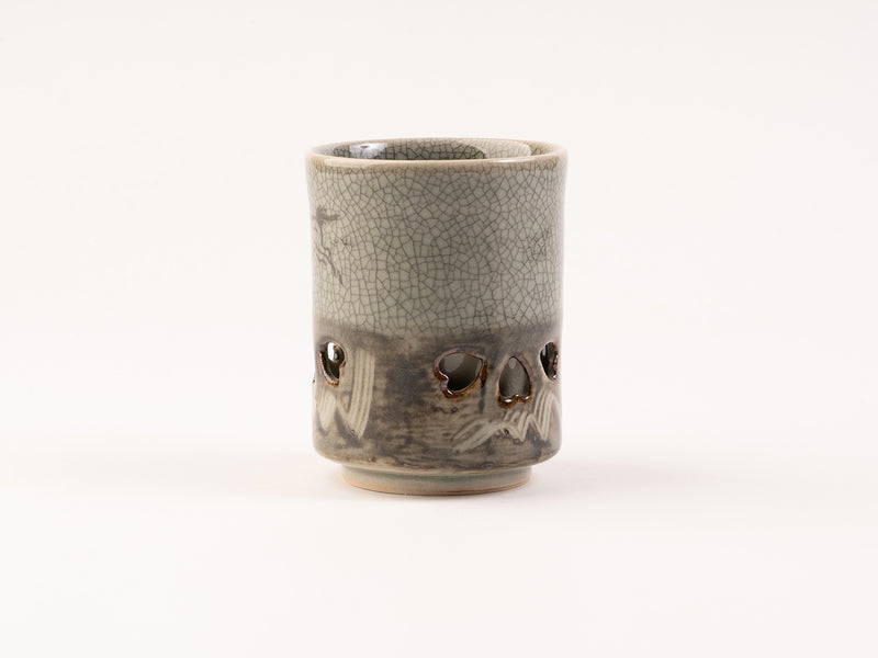 大堀相馬焼 松永窯_二重湯のみ