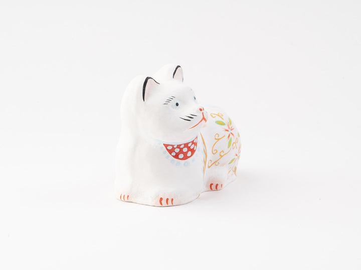 花巻土人形 猫 骨董品 花巻土人形 猫 骨董品 古い土人形 花巻人形 明治時代 招き猫