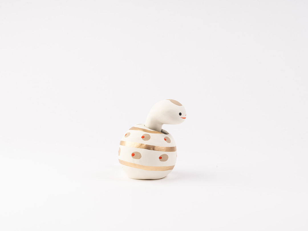 野沢民芸_【干支人形2025】_首振り招福 巳 – 東北スタンダードマーケット