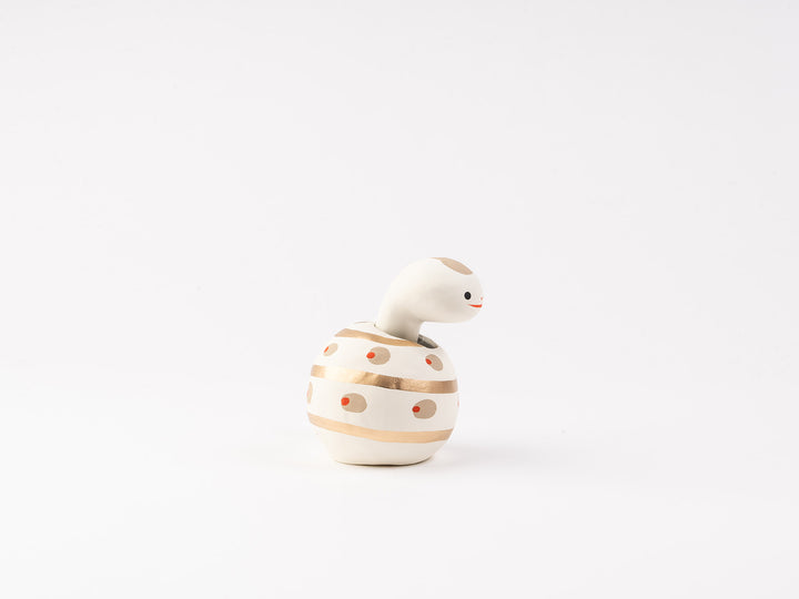 野沢民芸_【干支人形2025】_首振り招福 巳 – 東北スタンダードマーケット