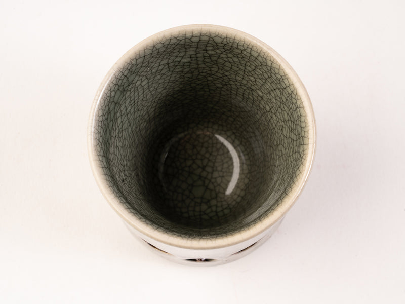 大堀相馬焼 松永窯_二重湯のみ